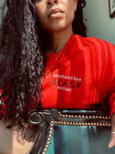 Load image into Gallery viewer, PRE-ORDER "Produced By" Women's Sweatshirt - Red
