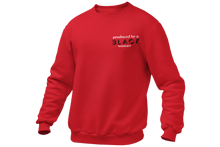 Load image into Gallery viewer, PRE-ORDER "Produced By" Women's Sweatshirt - Red