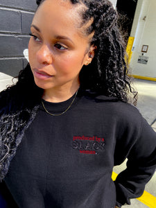 PRE-ORDER "Produced By" Women's Sweatshirt - Black